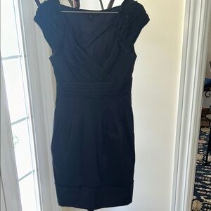 Elegant Navy Dress